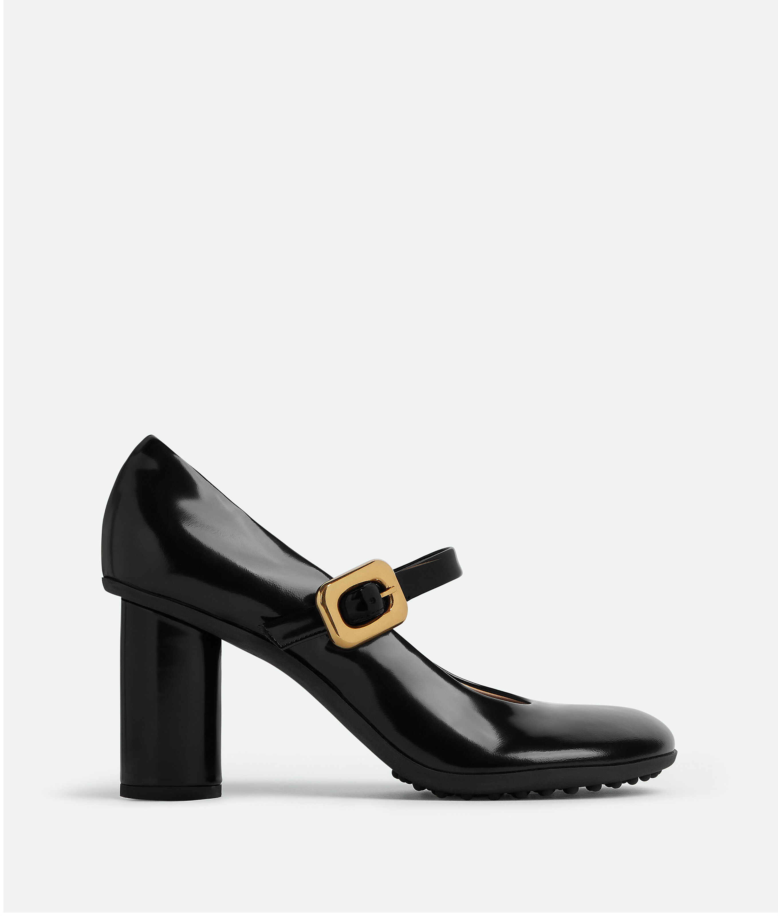 靴【美品】Bottega Veneta マダムパンプス 36.5 ブラック - ハイヒール