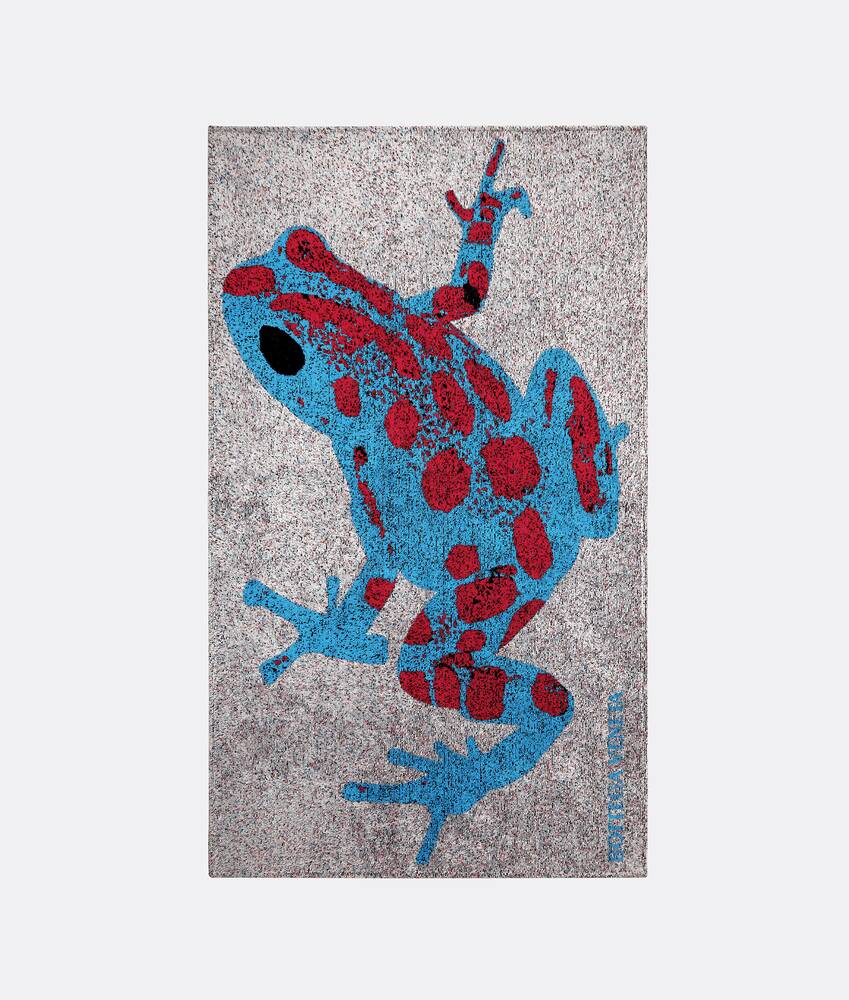 Display a large version of the product image 1 - Frog Jacquard Cotton Beach Towel