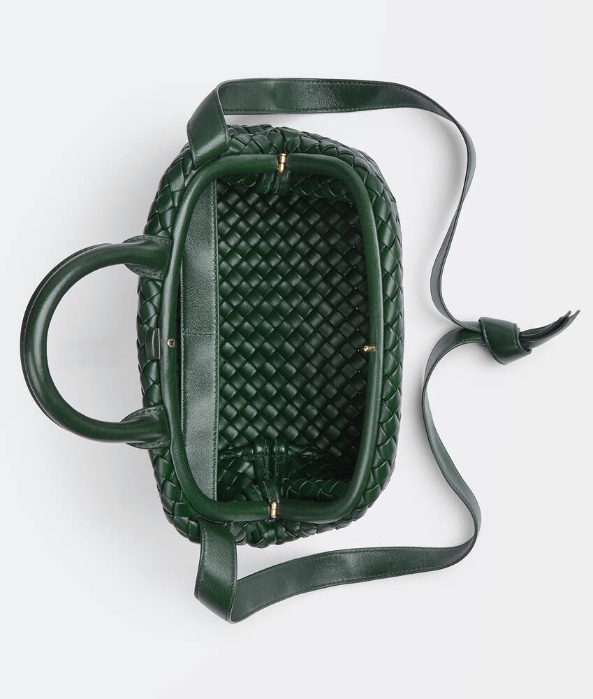 Bottega Veneta® Small Loop Camera Bag in Raintree. Shop online now.