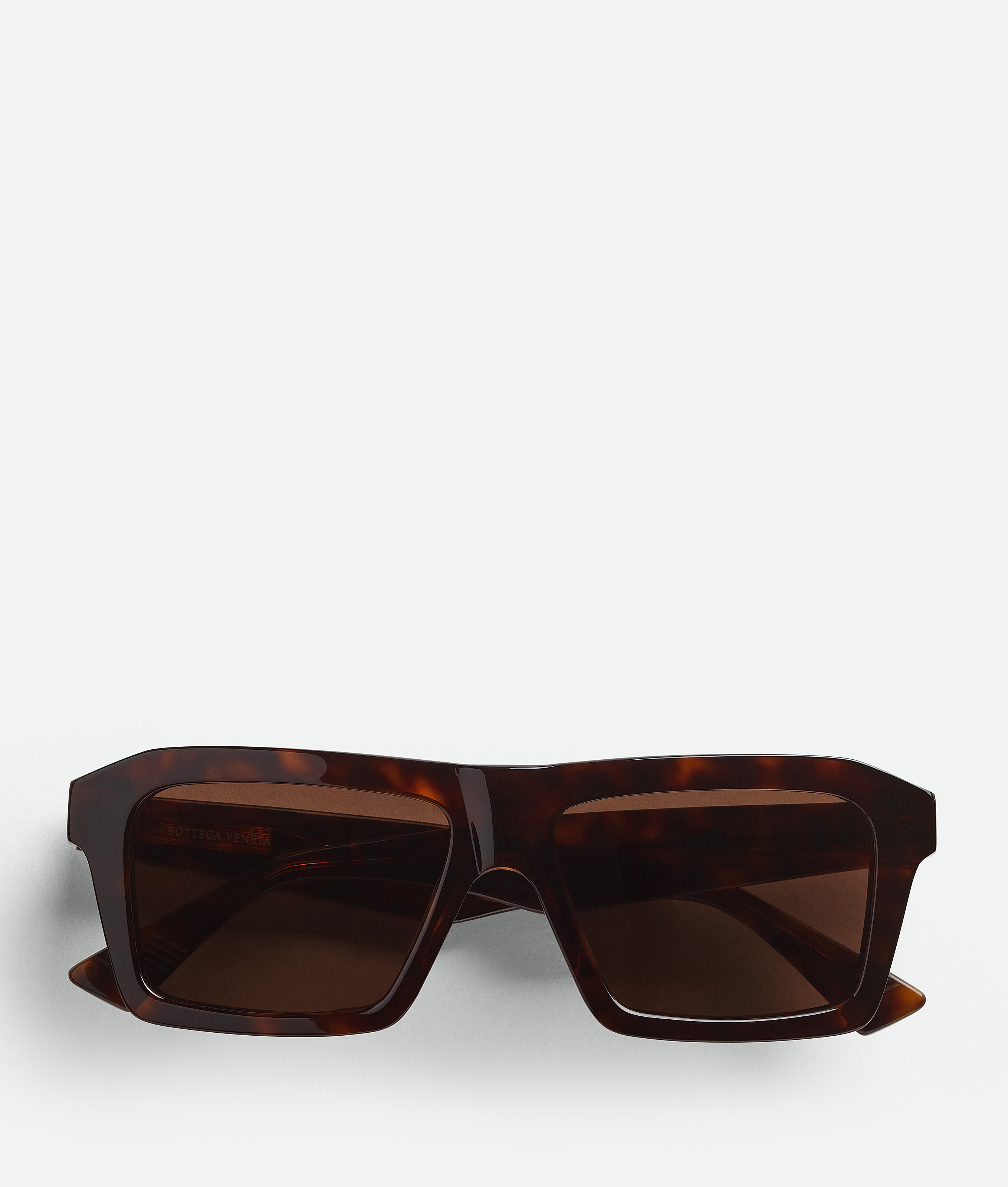 Bottega Veneta Classic Square Sunglasses In Brown
