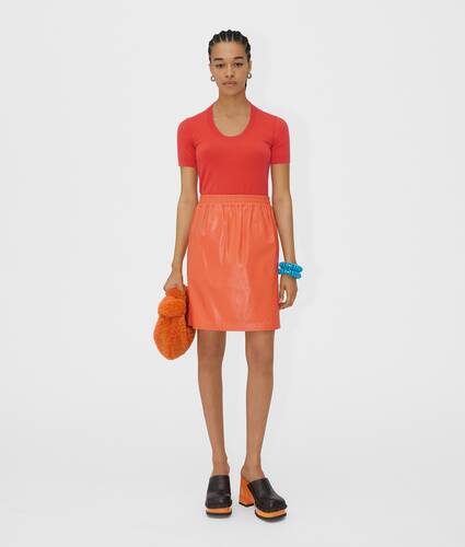 Women's Mini Jodie in Light Orange | Bottega Veneta® US