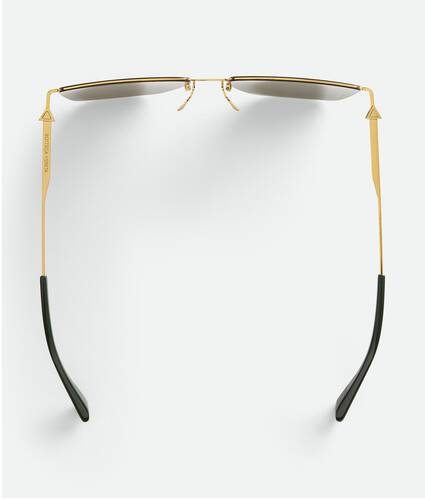 Ultrathin Metal Rectangular Sunglasses
