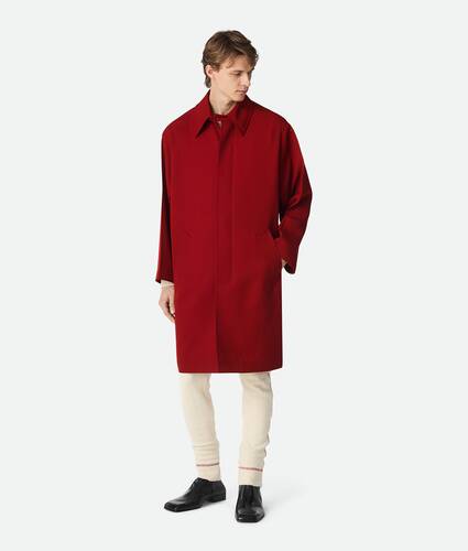 Sartorial Wool Twill Coat