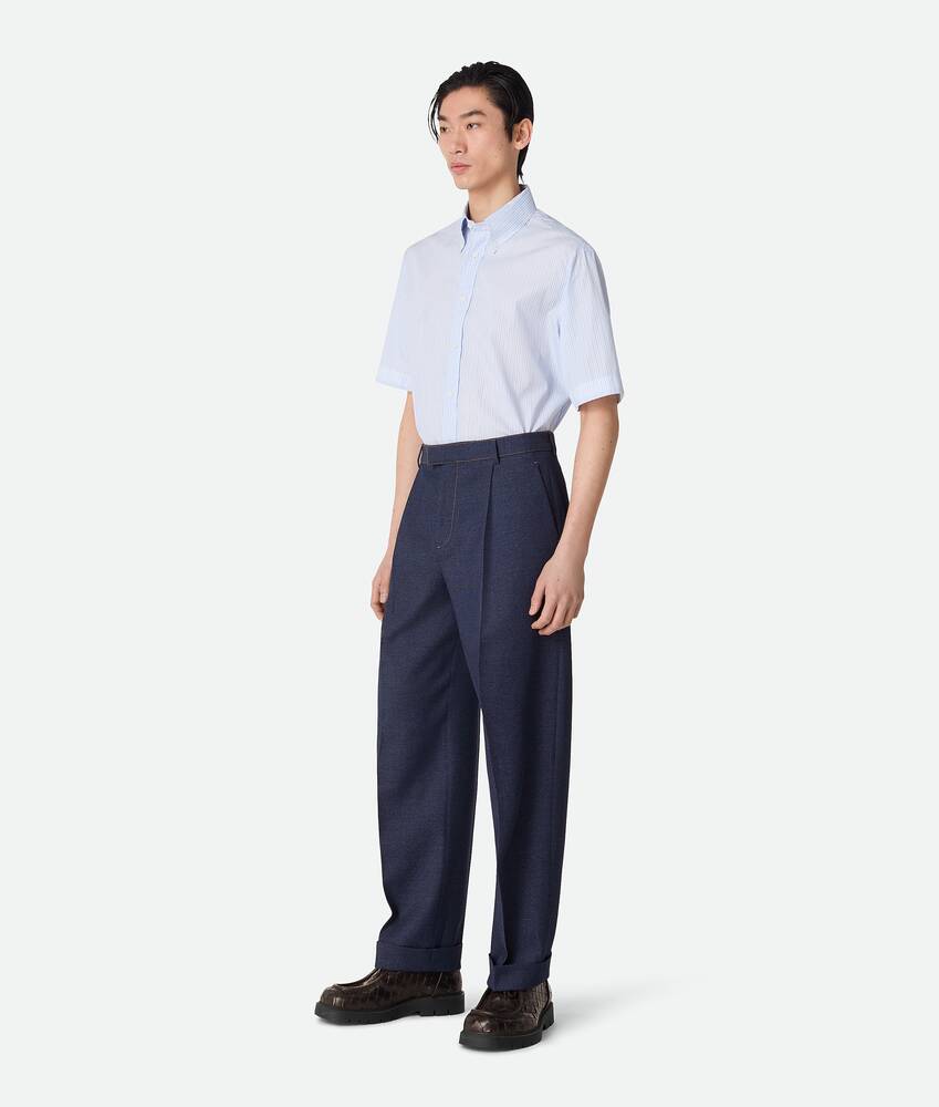 Display a large version of the product image 2 - Melange Wool Drill Pants