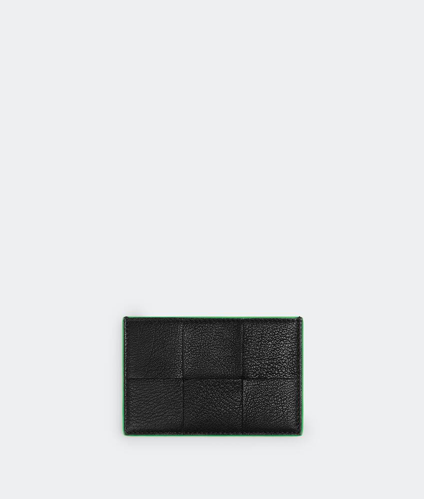 Bottega Veneta Mini Cassette Card Case With Strap | Green | OS