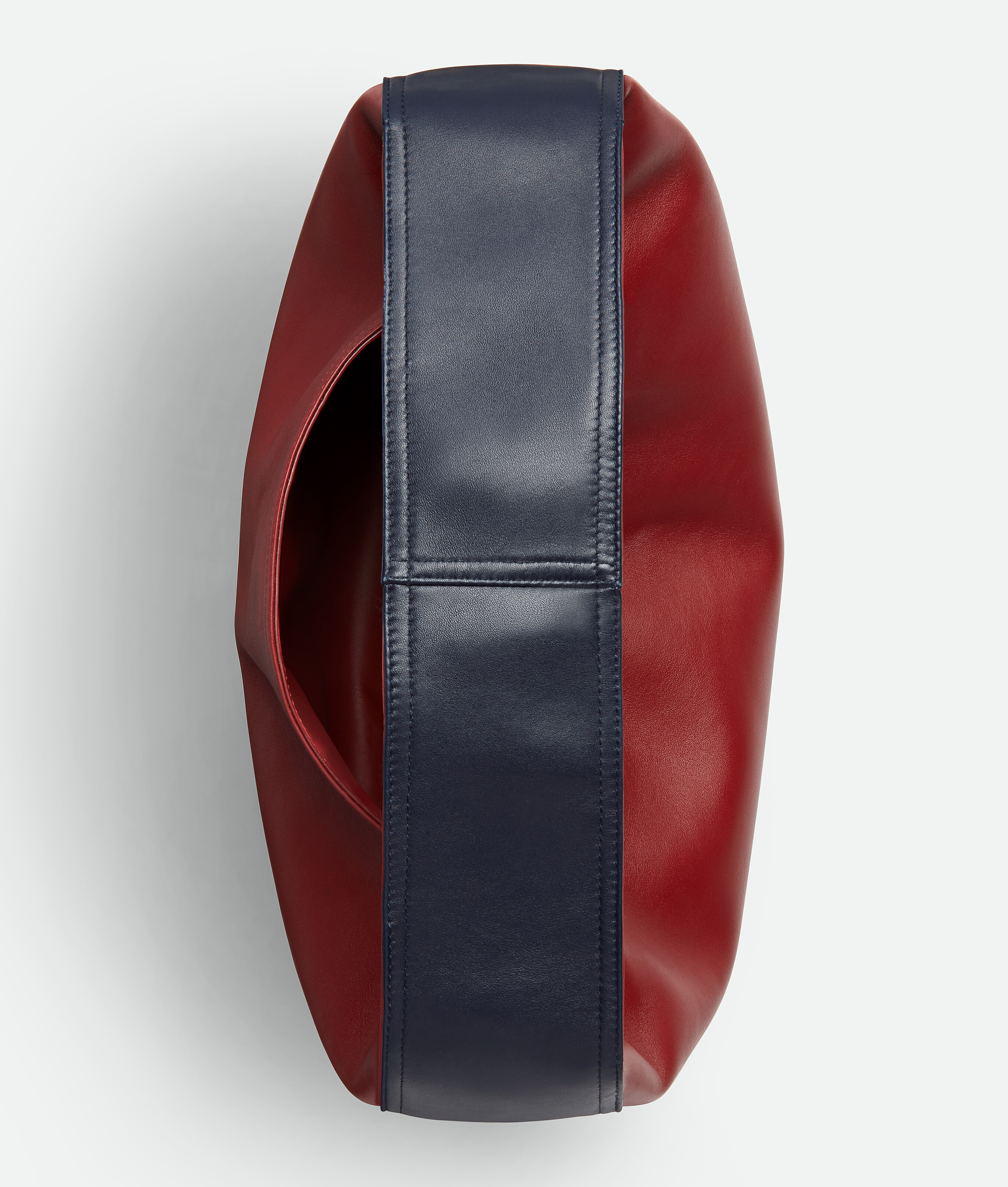 Bottega Veneta Large Hop Shoulder Bag In Rosewood/space/lapilli
