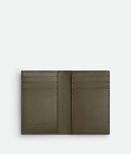 Intrecciato Flap Card Case