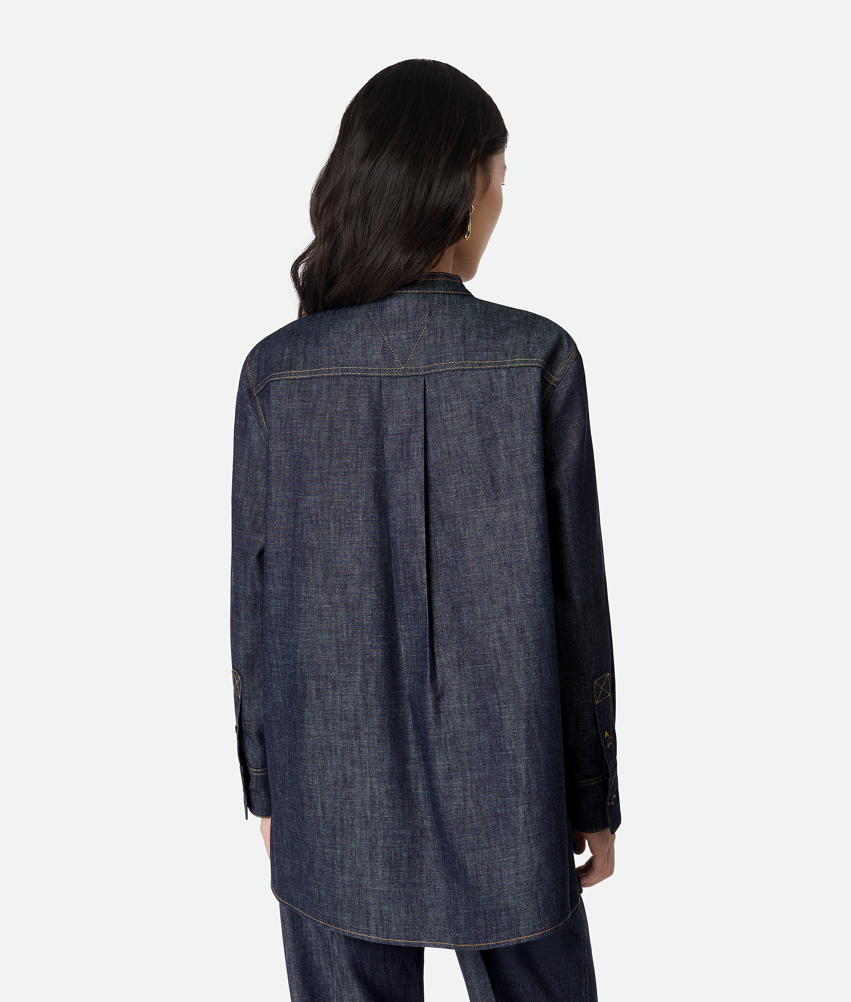 Bottega Veneta Indigo Denim Shirt