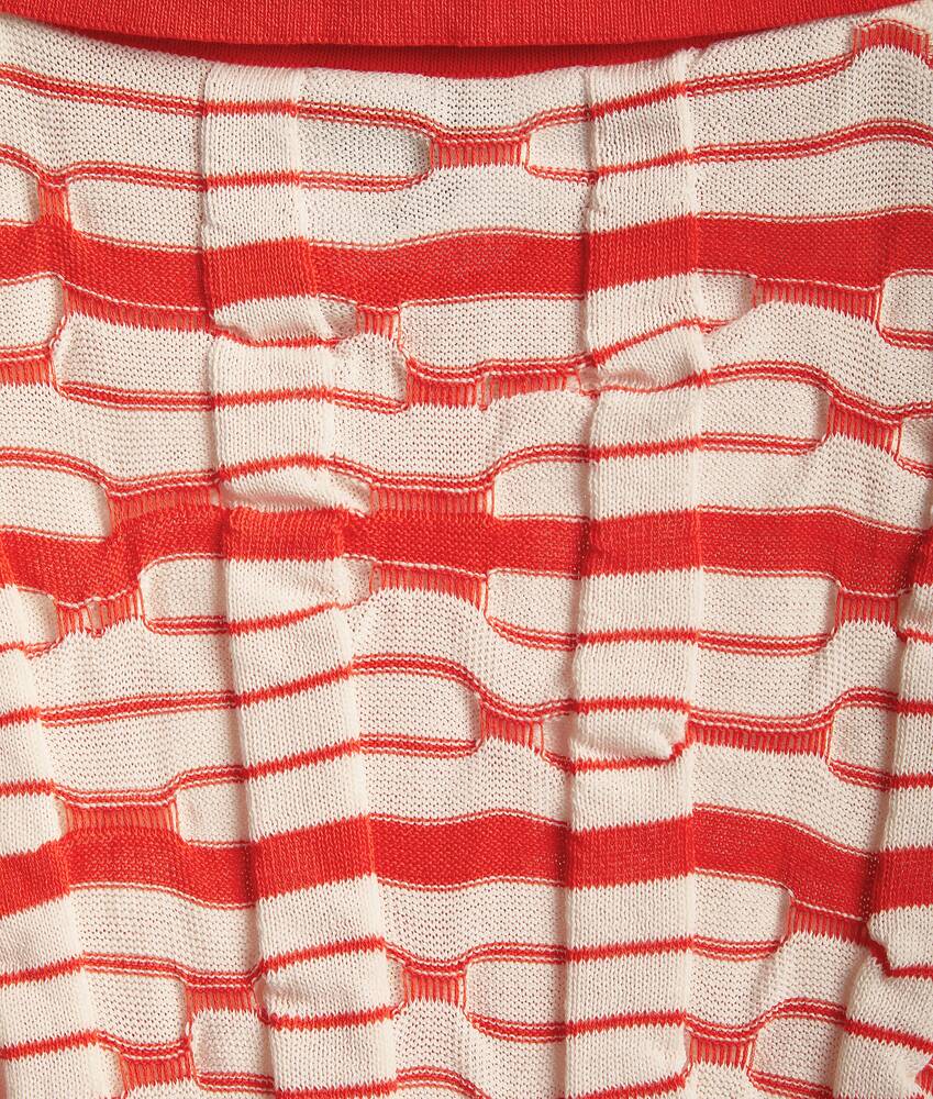 Display a large version of the product image 5 - Distorted Stripe Cotton Polo
