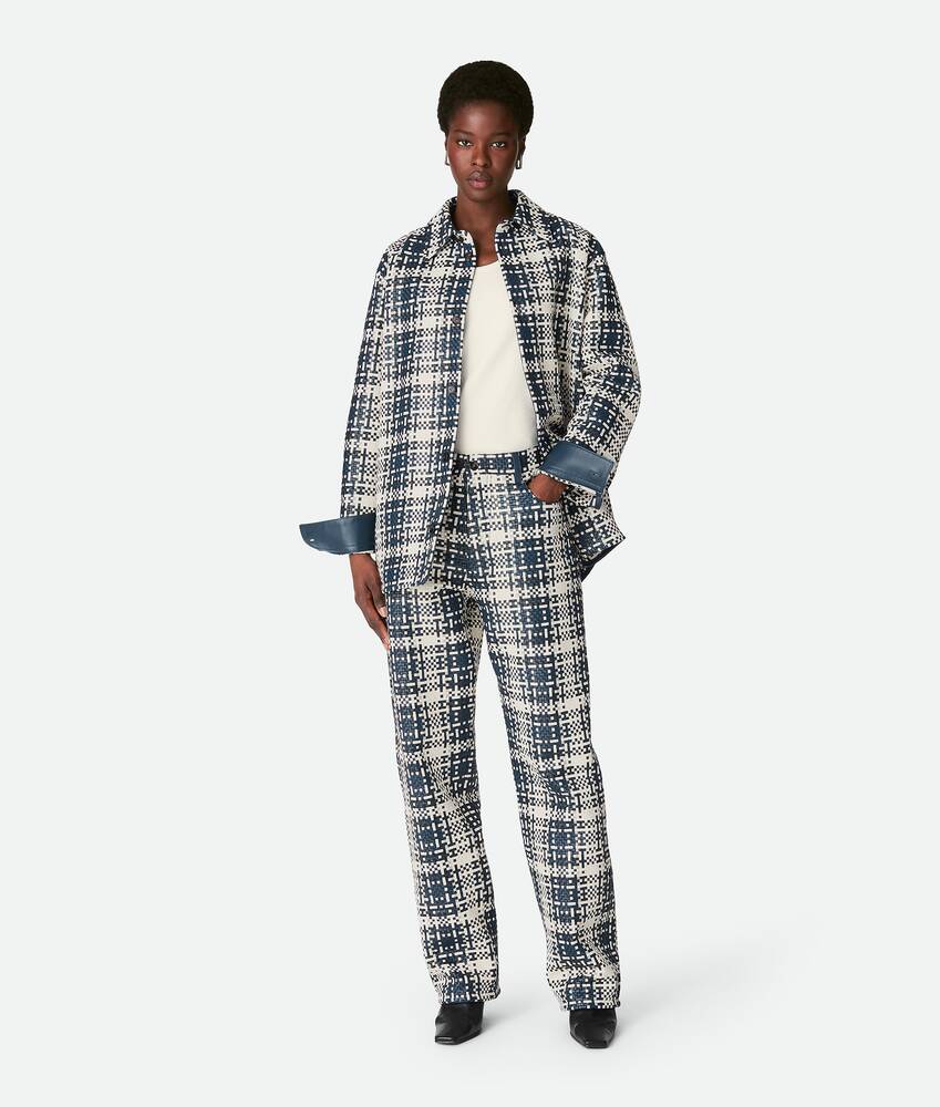 Display a large version of the product image 4 - Mini Intreccio Leather Pants