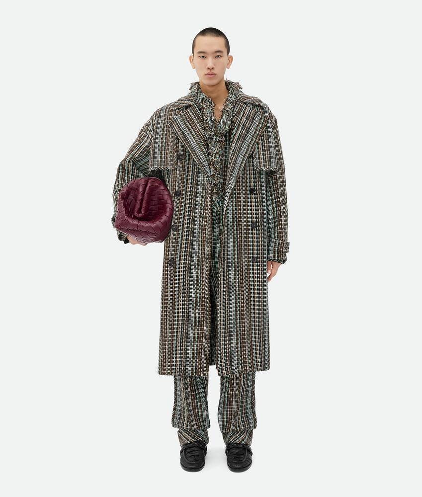 Display a large version of the product image 4 - Cotton Check Trench Coat