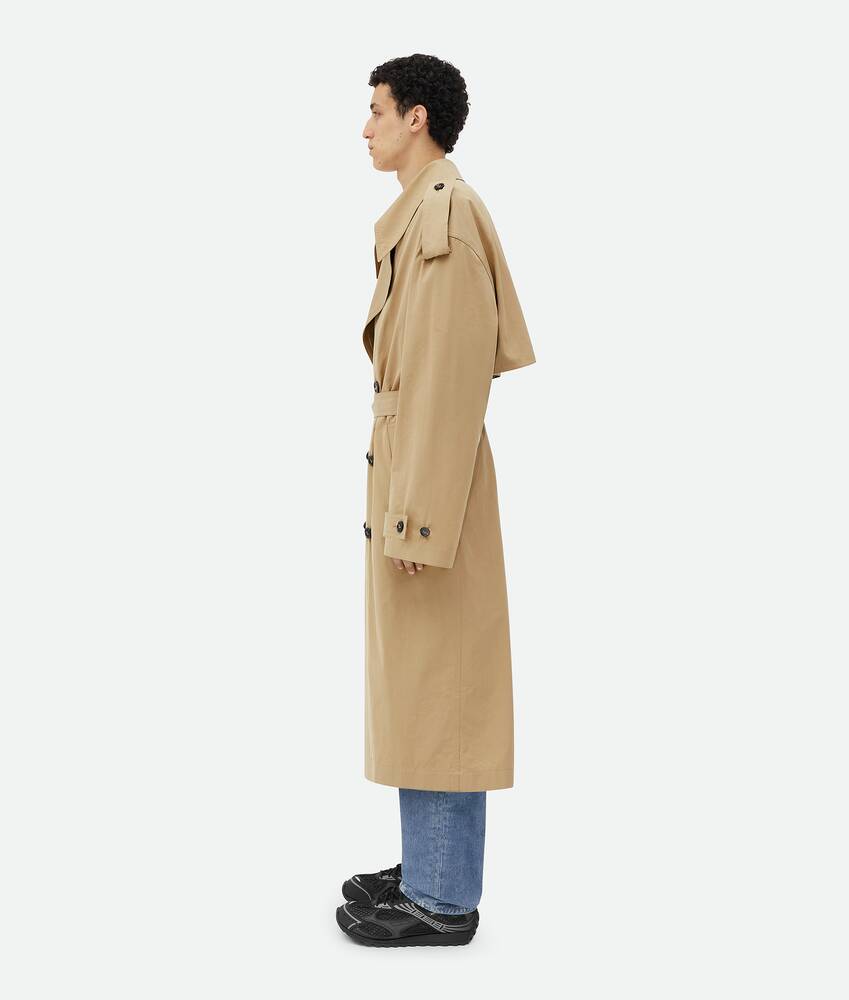Display a large version of the product image 2 - Cotton Trench Coat