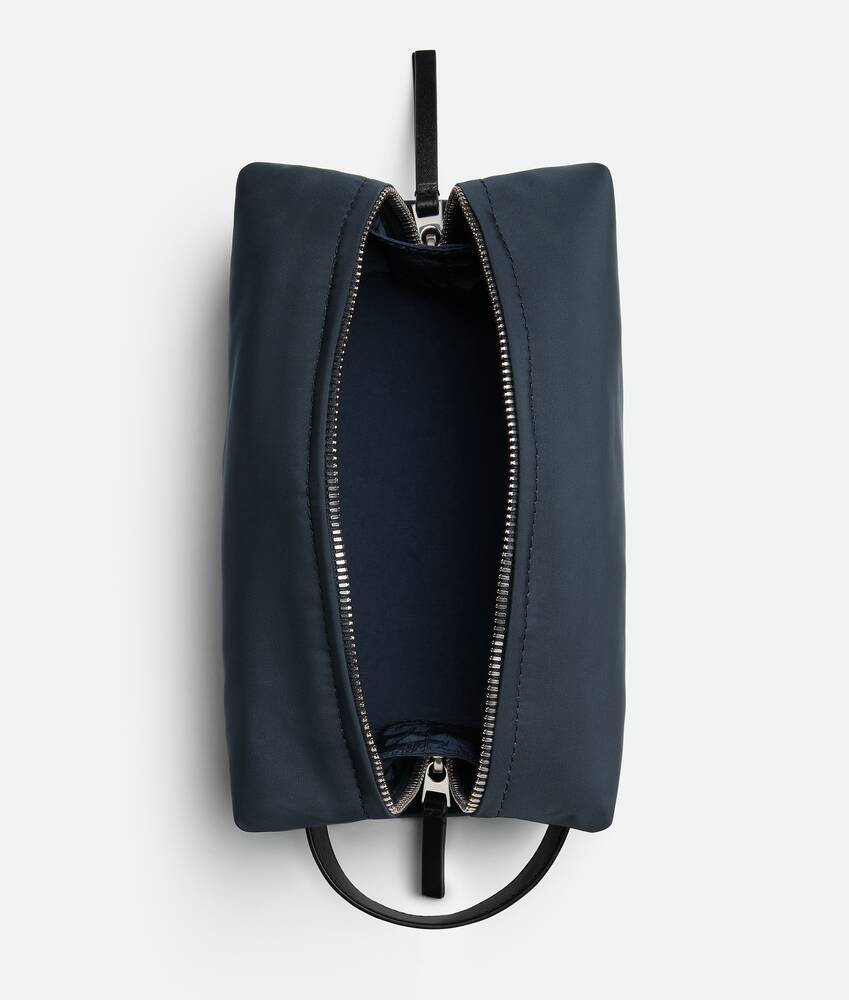 Bottega Veneta Tokyo Small Washbag Blue Man