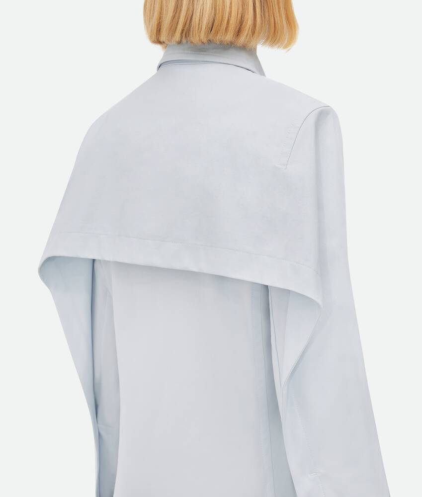 Display a large version of the product image 4 - Cotton Shirt With Storm Flap