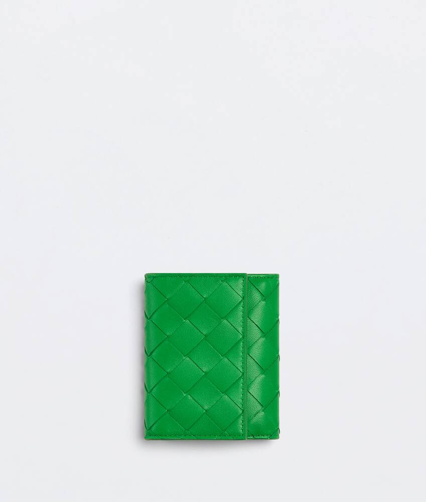 パラキート二つ折りカードケース| Bottega Veneta® 日本