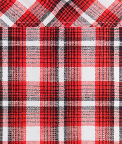 Structured Cotton Check Overshirt