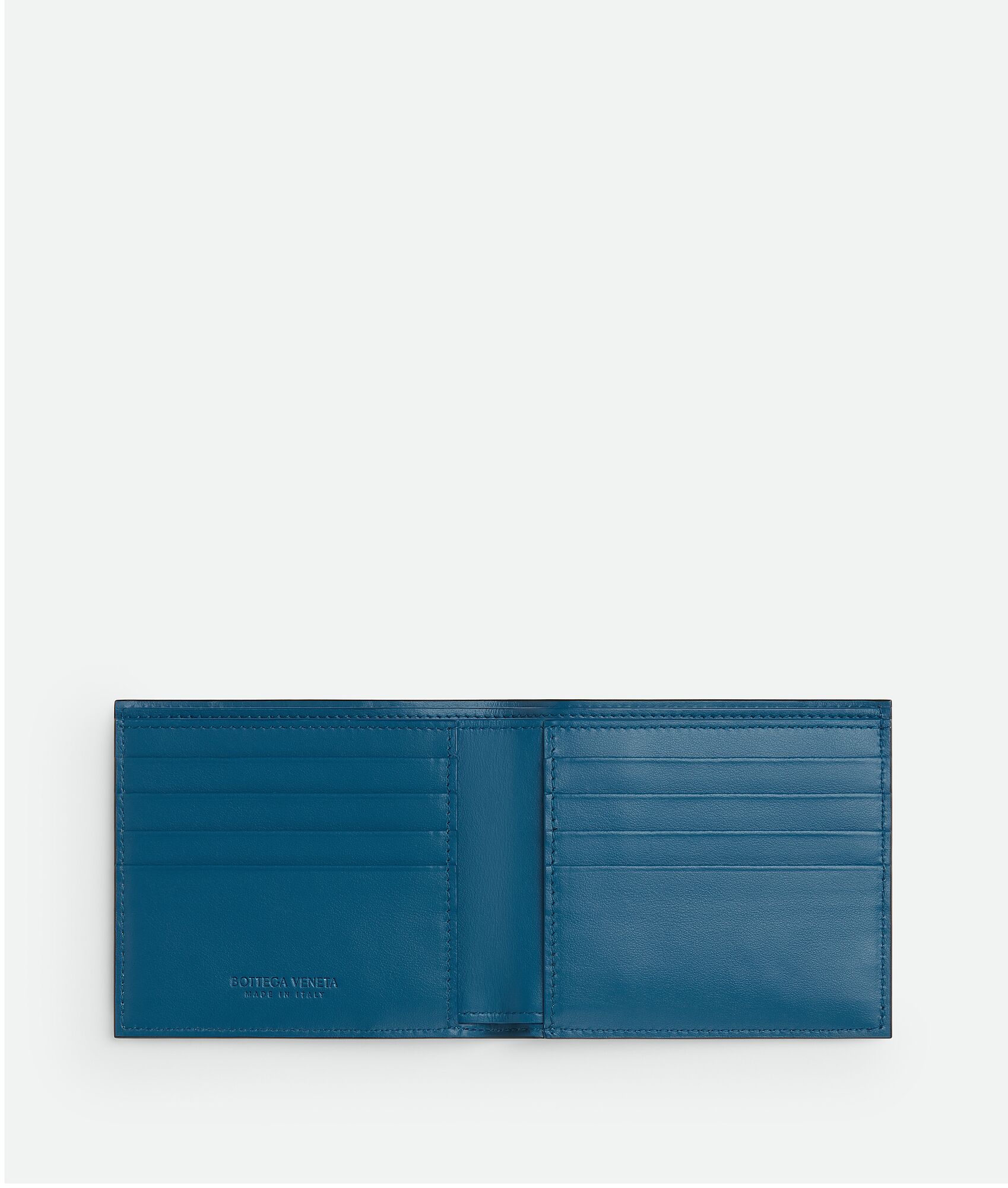 Bottega Veneta® Men's Intrecciato Bi-Fold Wallet in Ardoise/deep ...