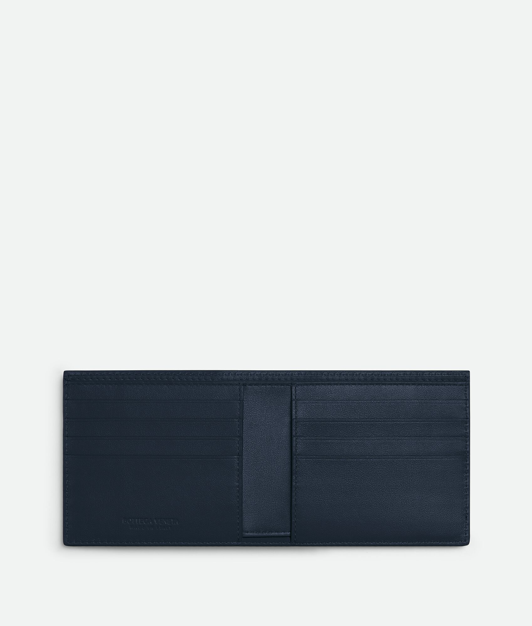 Bottega Veneta® Men's Intrecciato Bi-Fold Wallet in Space. Shop 