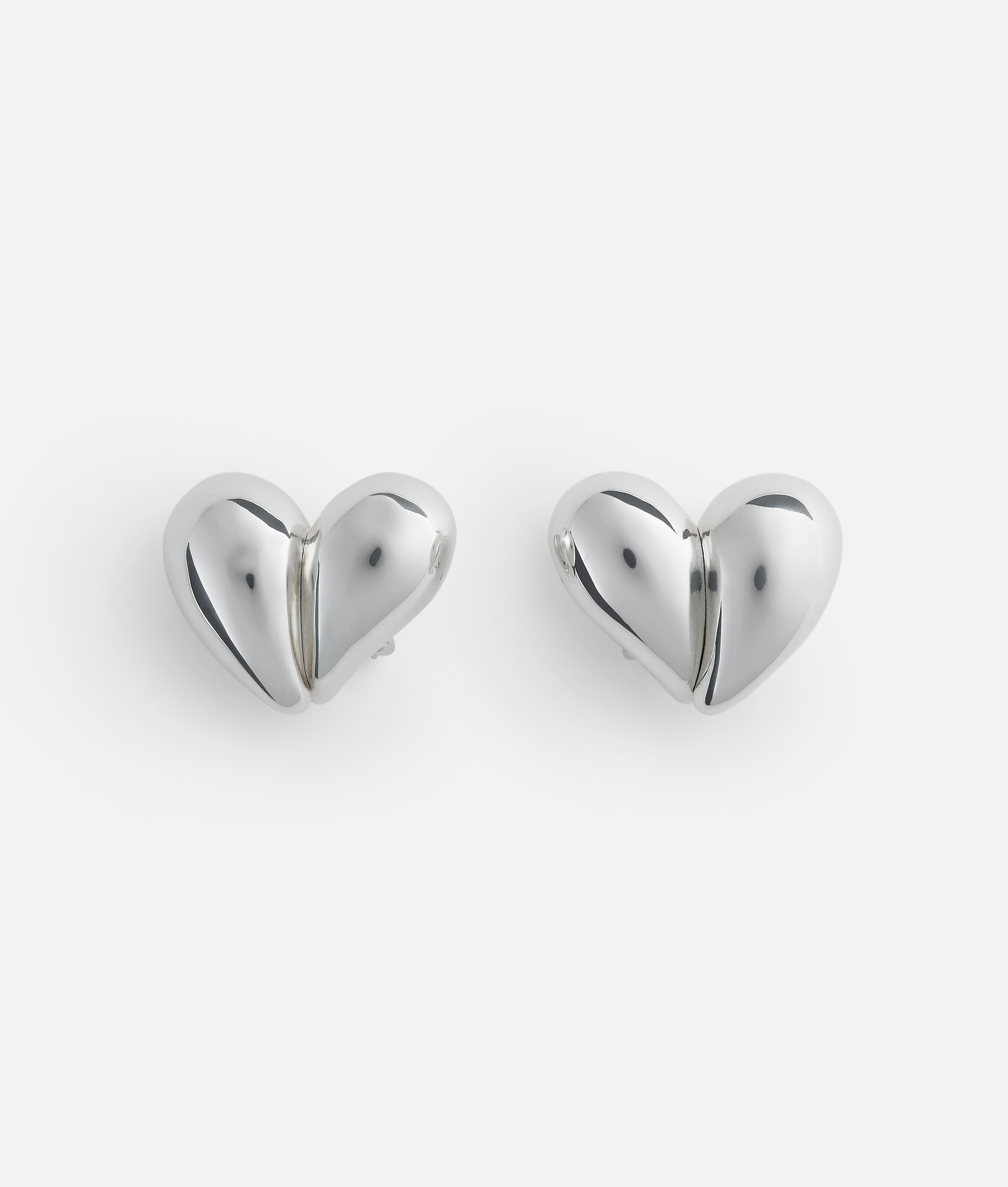 Bottega Veneta Drop Clip Earrings - Silver - Woman -