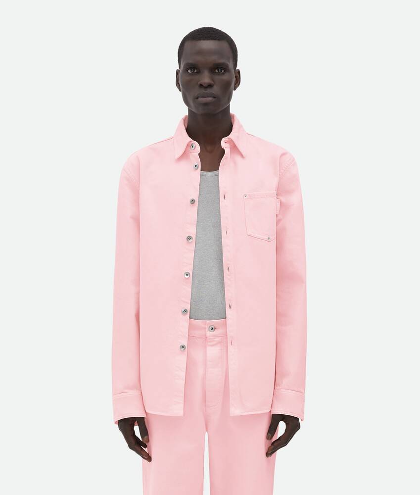 Display a large version of the product image 4 - Pink Wash Denim Shirt
