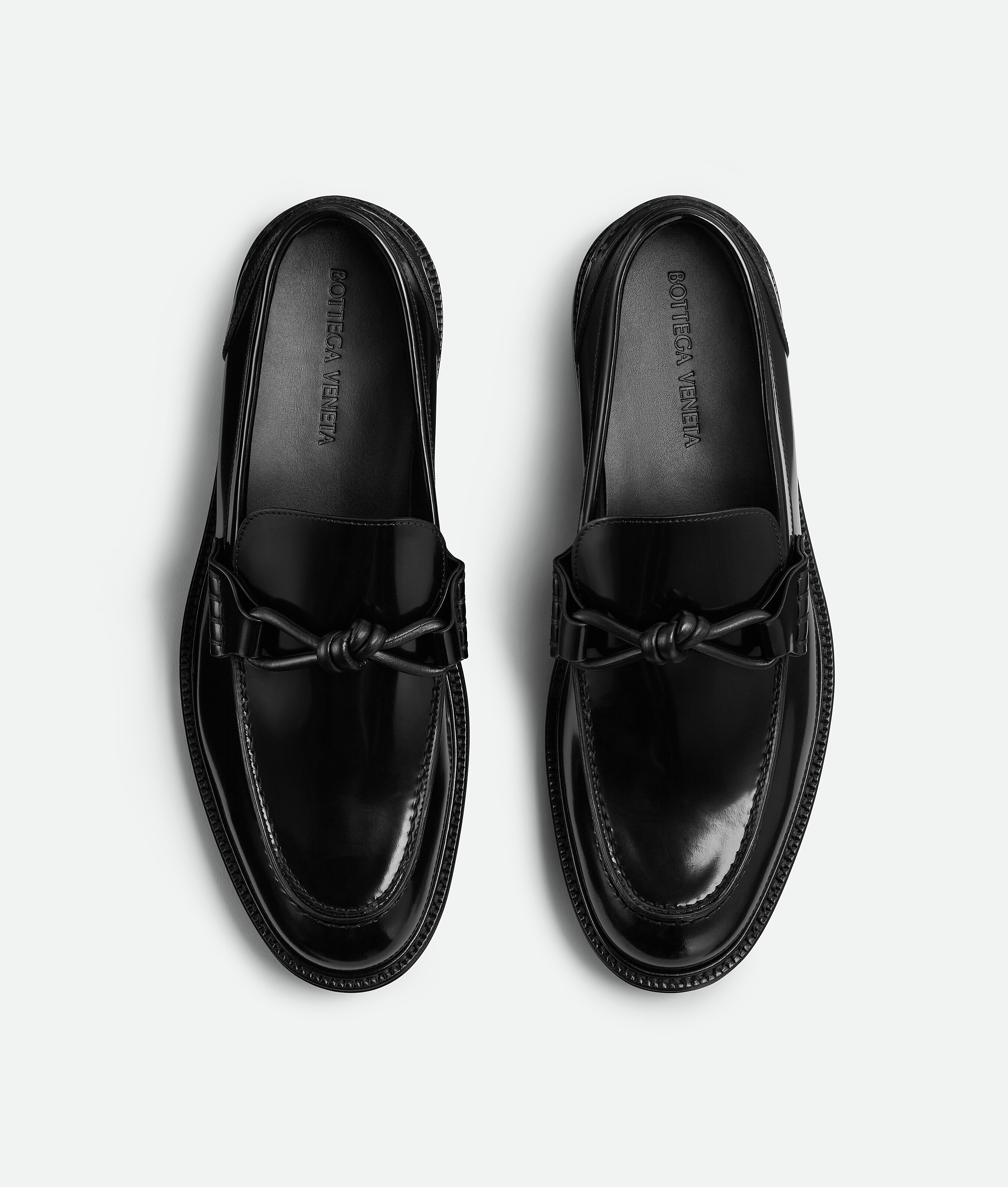 Shop Bottega Veneta Astaire Loafer In Black