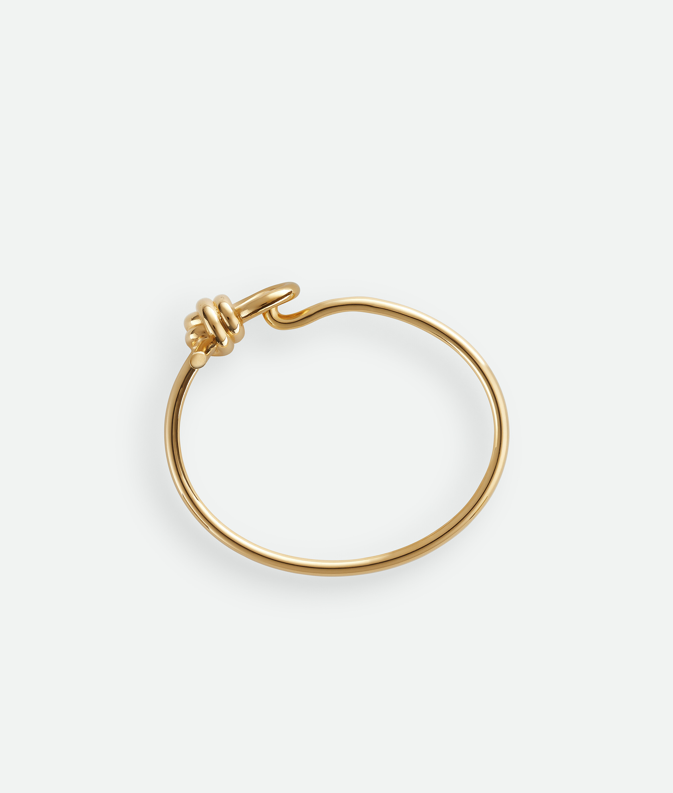 Bottega Veneta Knot Bracelet In Yellow Gold