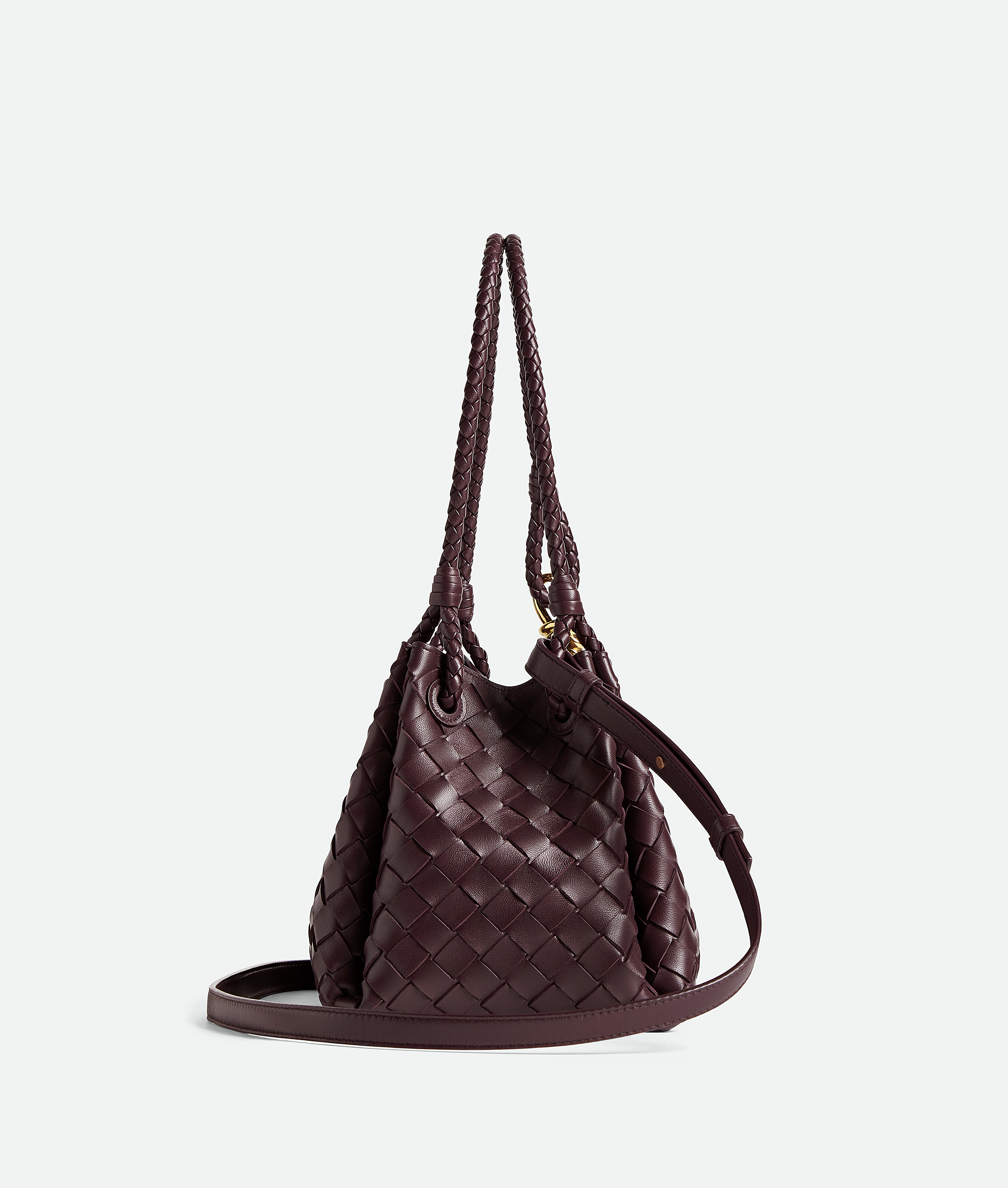 Bottega Veneta Leather Parachute Shoulder Bag