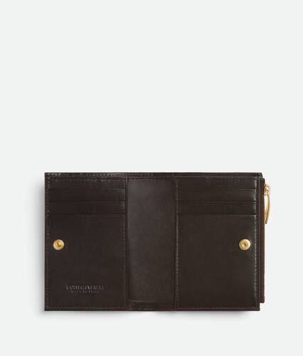 Intrecciato Small Bi-Fold Wallet