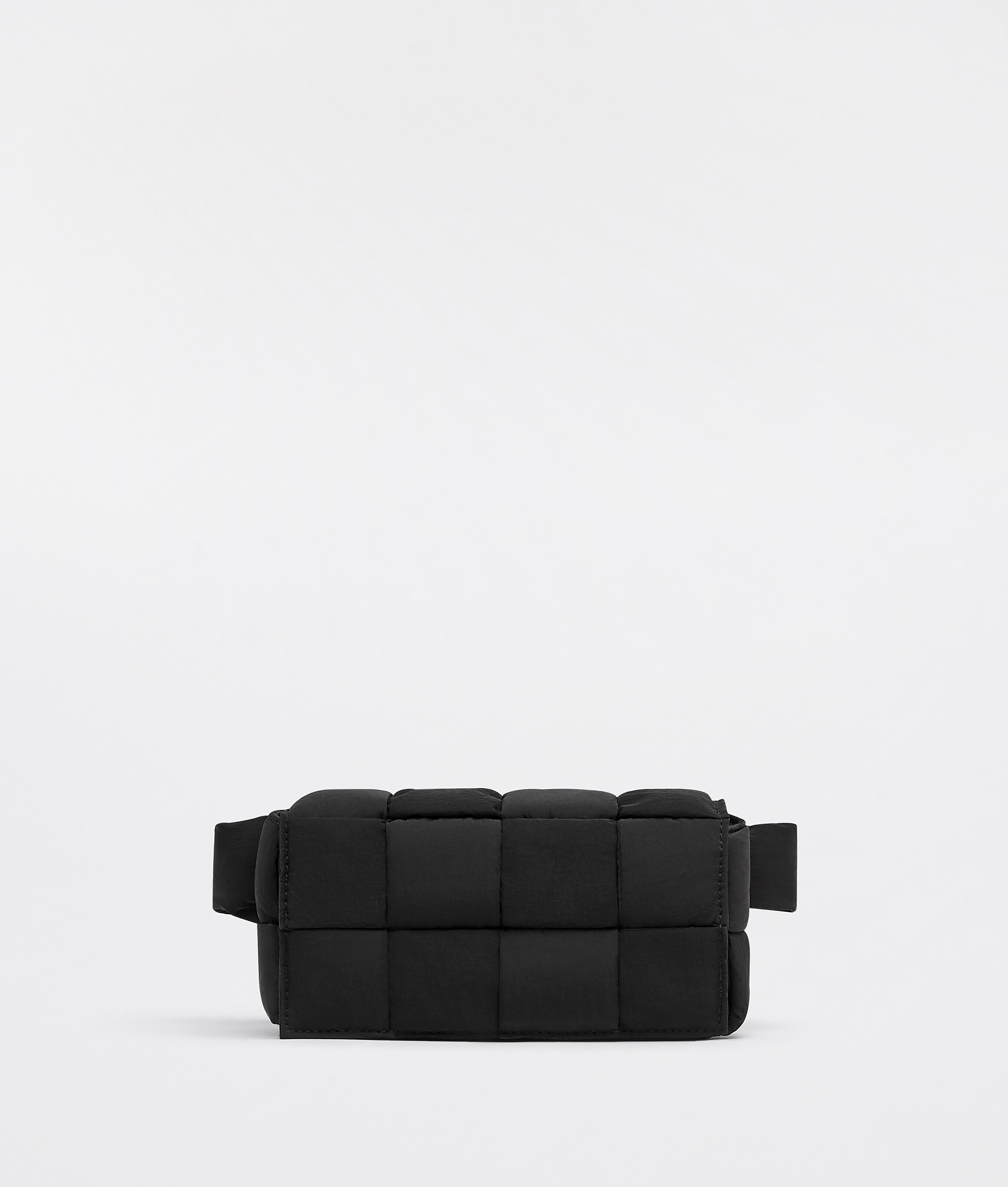 Shop Bottega Veneta Padded Tech Cassette Belt Bag In Black