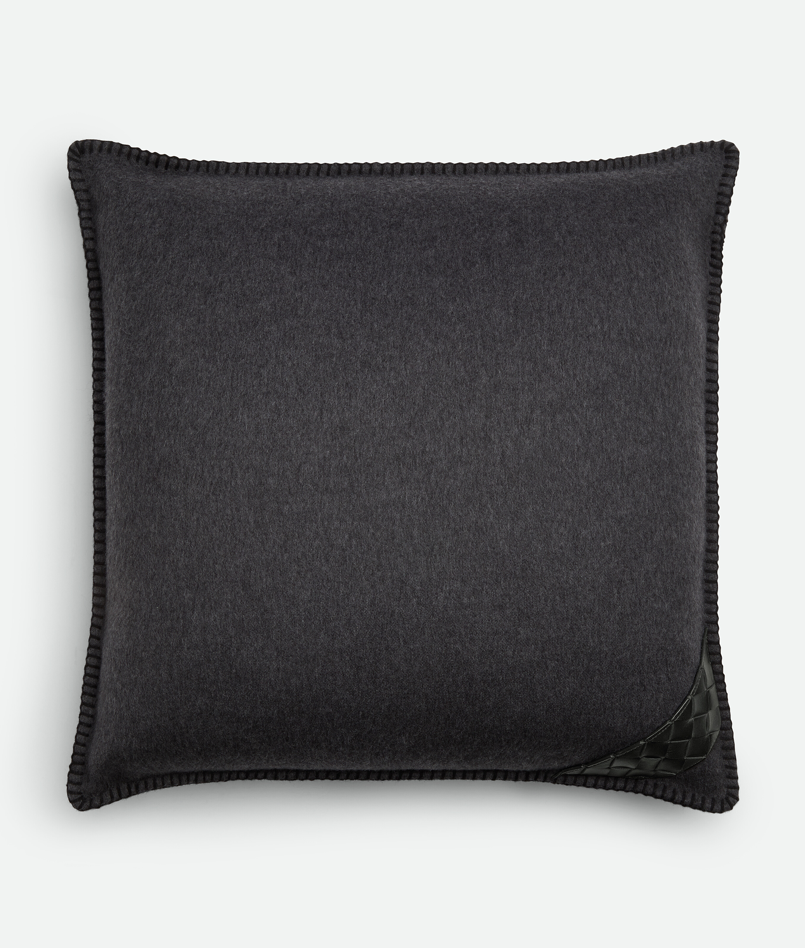 Bottega Veneta Intrecciato Patch Cushion - Grey - Unisex -