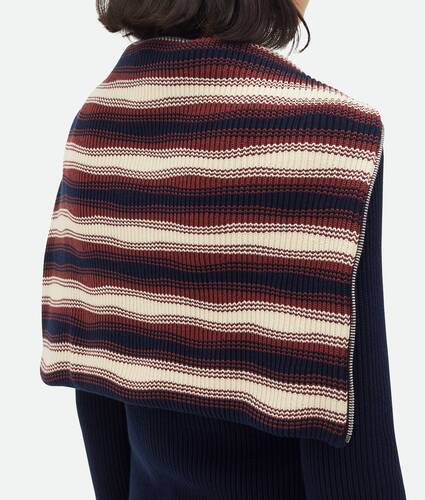 Cotton Striped Cardigan