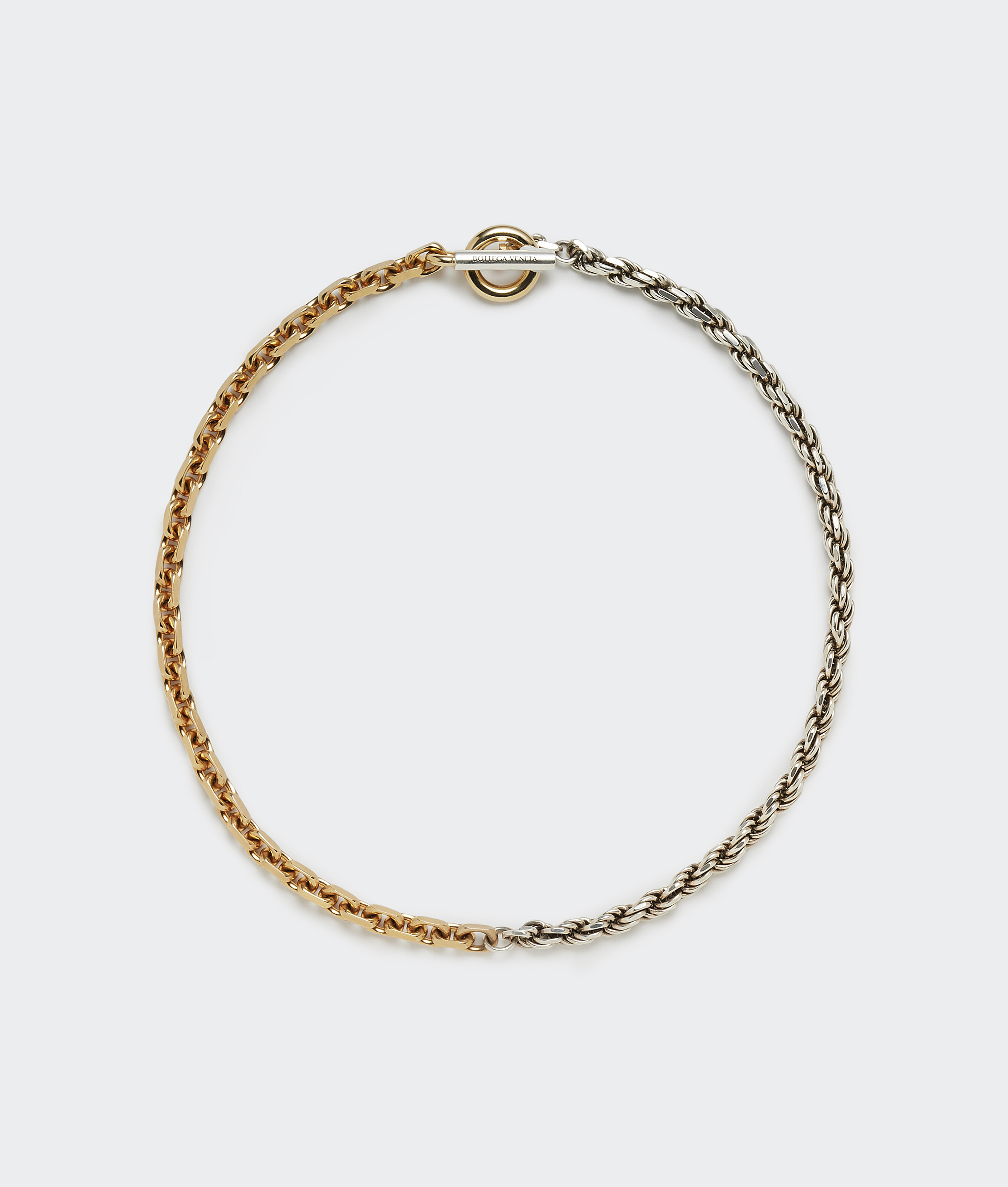 Bottega Veneta: Gold Chain Bracelet