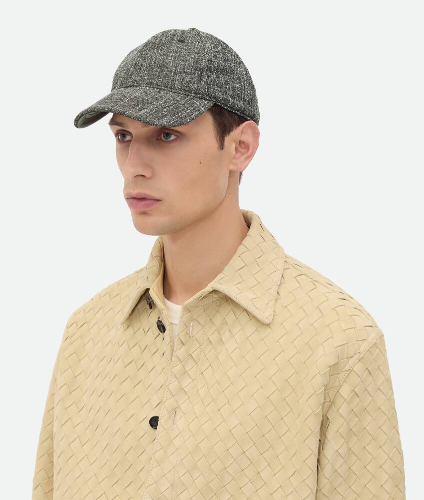 Display a large version of the product image 4 - Melange Viscose And Silk Cap 