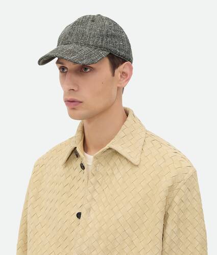 Melange Viscose And Silk Cap 