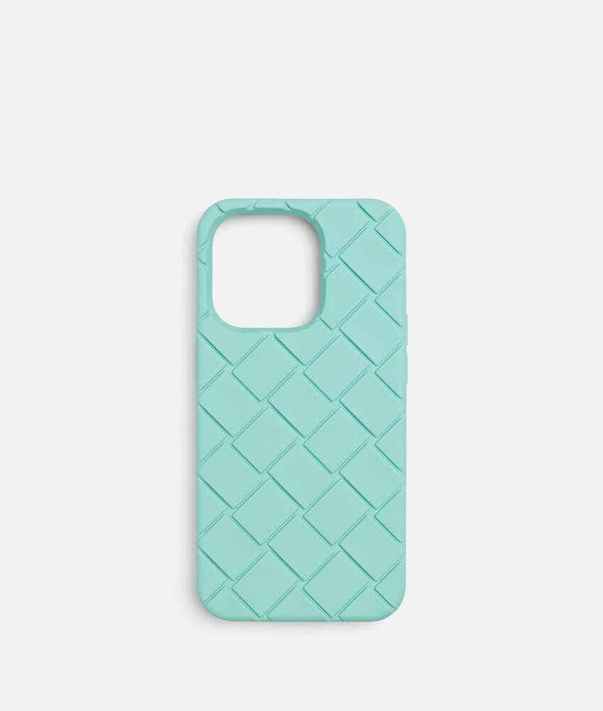 Bottega Veneta® Men's Iphone 14 Pro Case in Celadon. Shop online now.