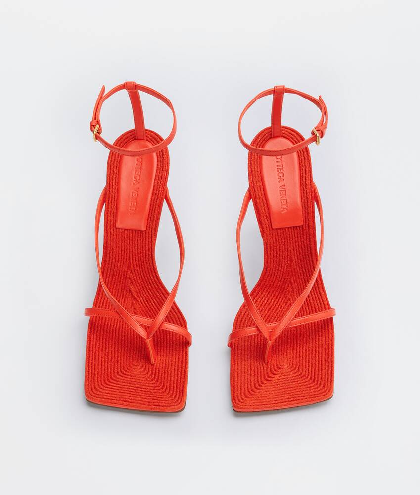bottega veneta red sandals