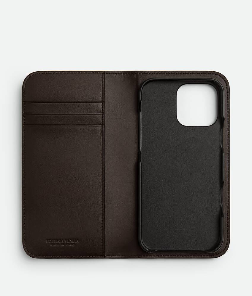 Display a large version of the product image 2 - Intrecciato Iphone 16 Pro Foglio Case