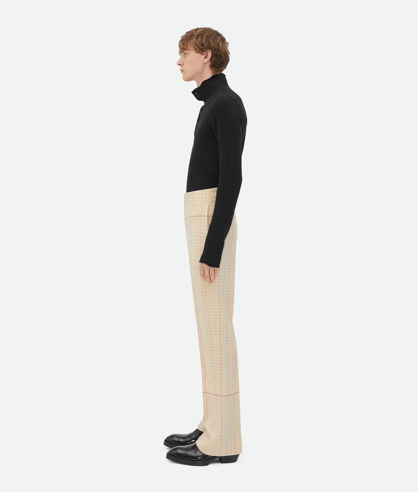 Display a large version of the product image 2 - Notebook Wool Twill Flared Trousers