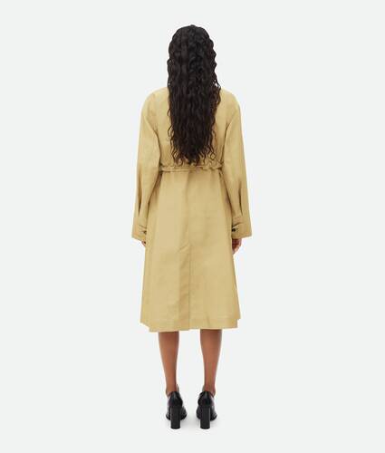 Relaxed Fit Technical Nylon Packable Trench Coat