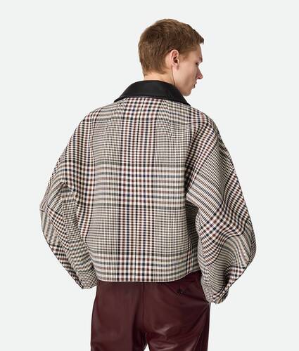 Cotton Check Blouson