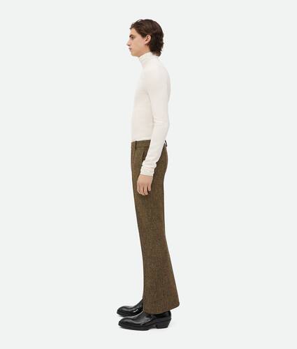 Pantalon en coton frisé