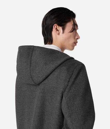 Double Face Wool Hoodie