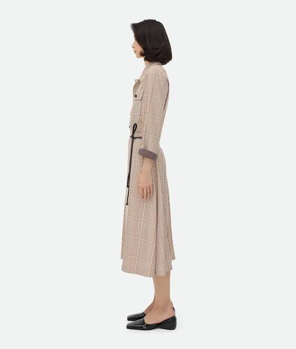 Check Viscose Skirt
