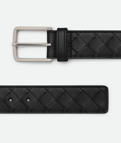 Cintur&oacute;n Intrecciato para Hombre en Black Bottega Veneta M&eacute;xico ES - Image 2