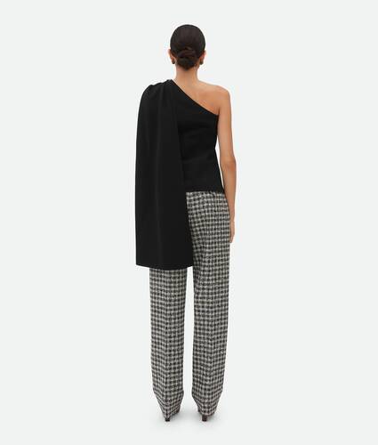 Blusa em Crepe Viscose de Lã