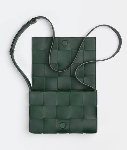 Bottega Veneta® Women's Mini Cassette Bucket Bag in Black. Shop