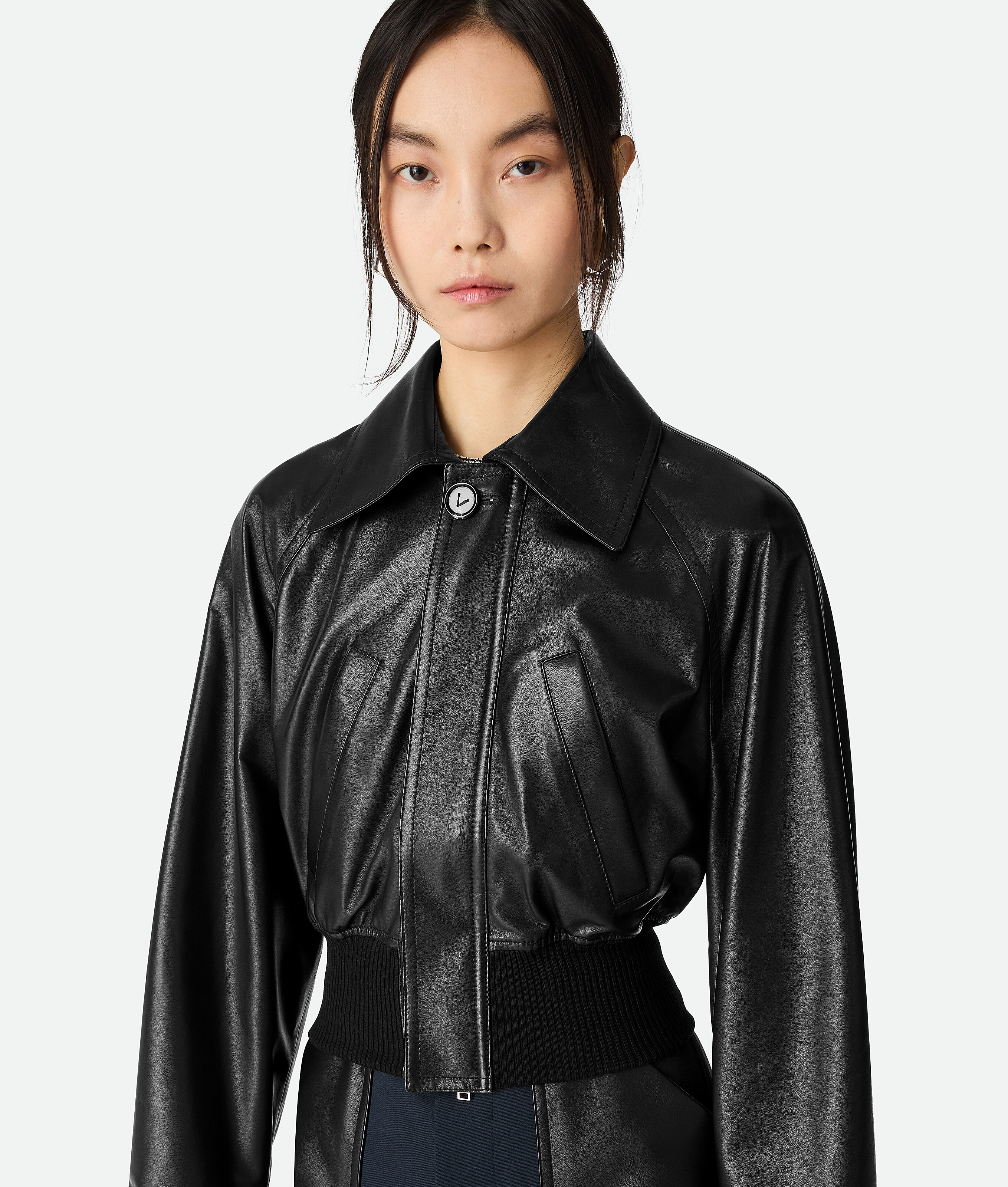 Bottega Veneta Blouson Aus Leichtem Leder