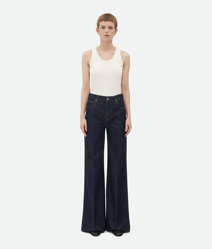 Indigo Palazzo Jeans