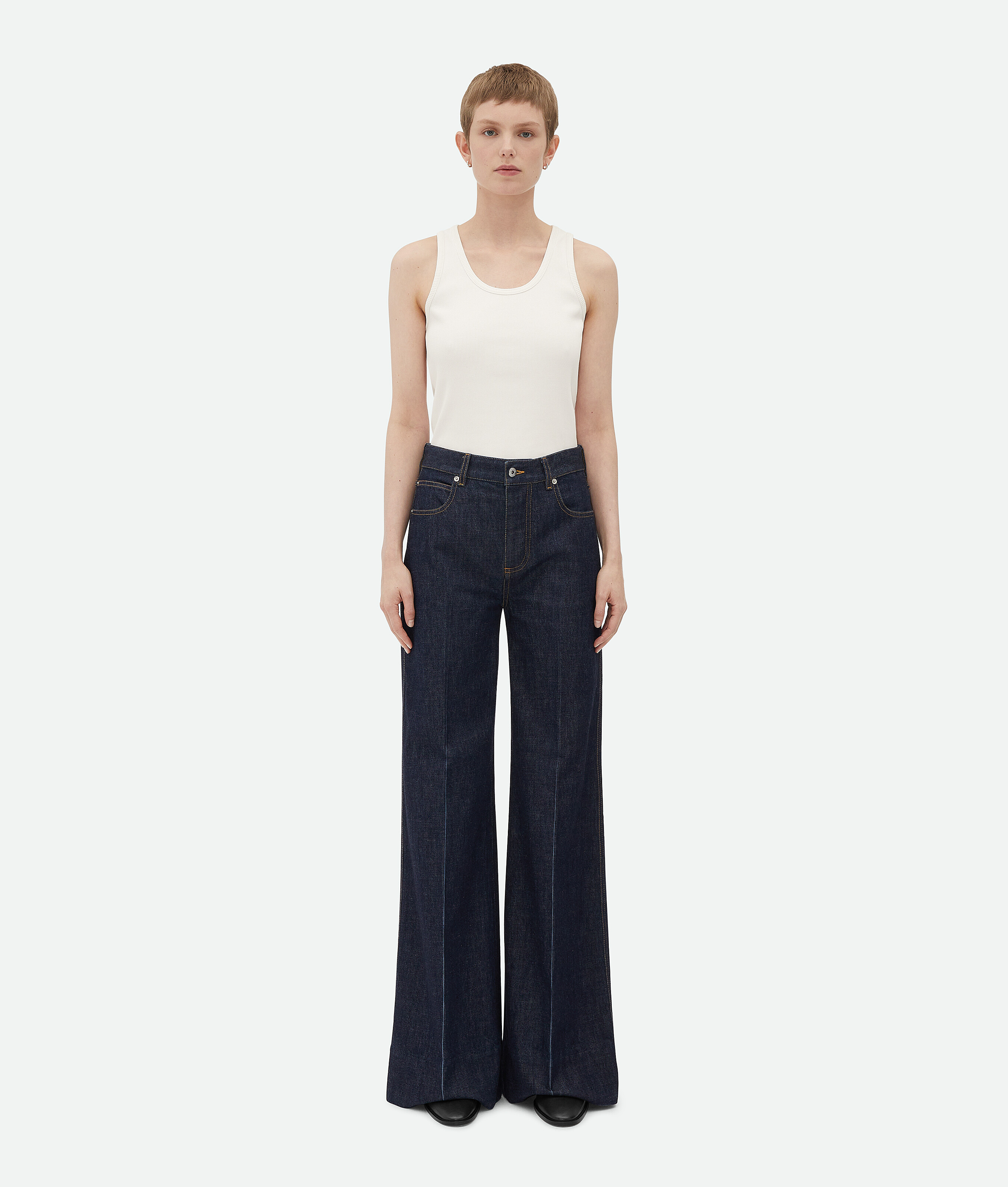Indigo Palazzo Jeans