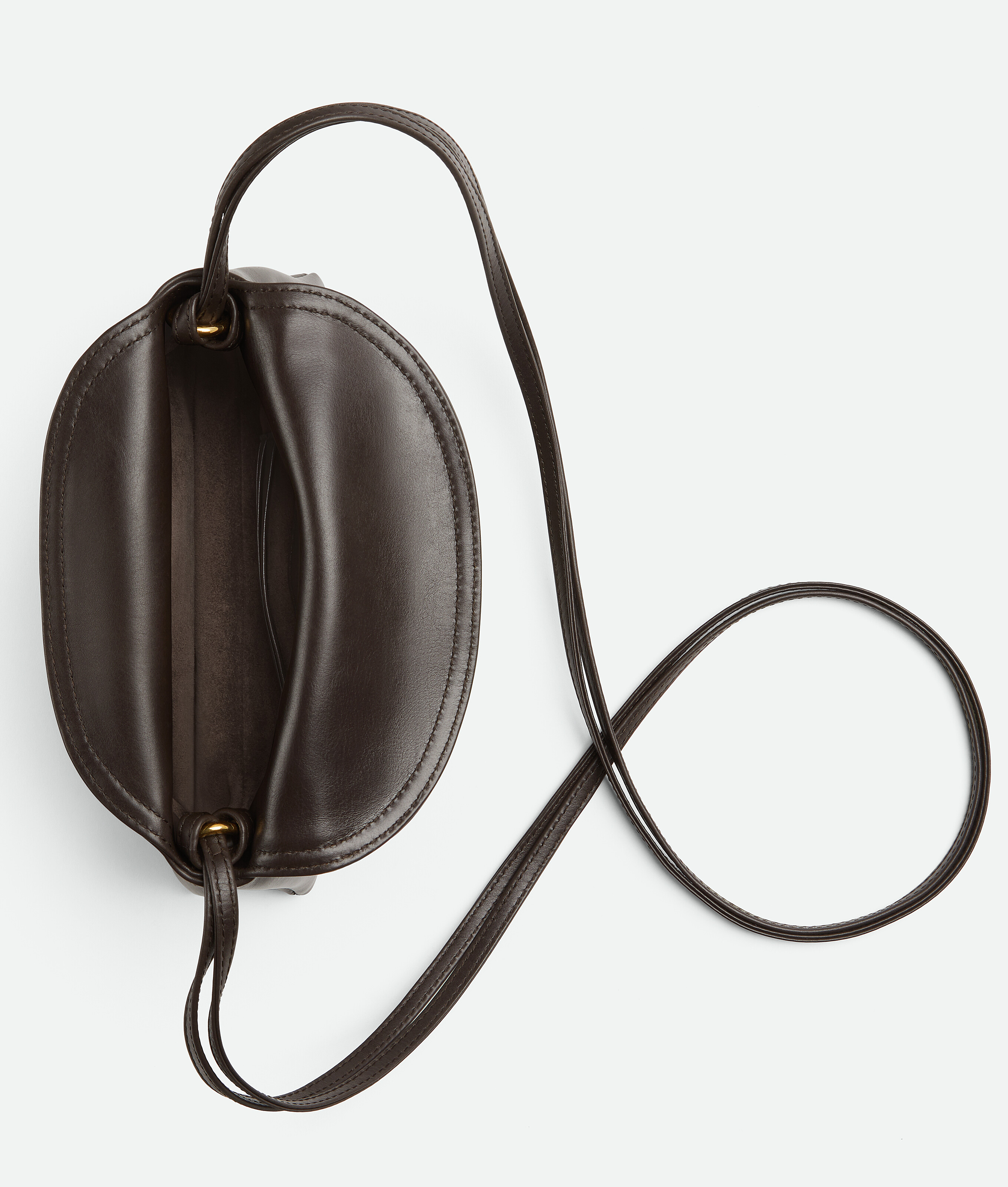 Bottega Veneta Small Liberta Leather Shoulder Bag In Fondant